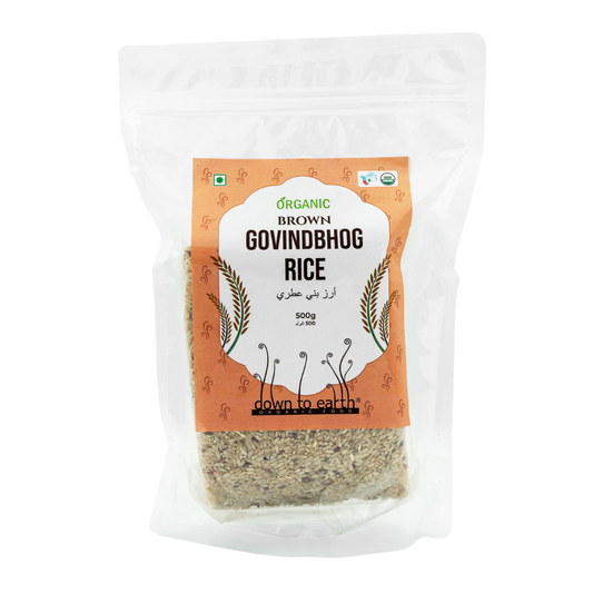 Organic Brown Govindbhog Rice